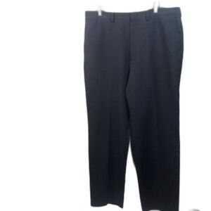 Puritan Mens Dress Pants 38x32 Navy Blue Trousers Business Casual Career